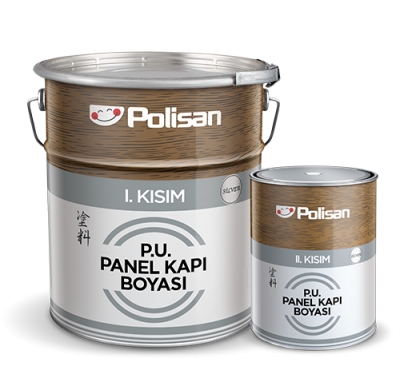 Poli&uuml;retan Panel Kapı Boyası Silver